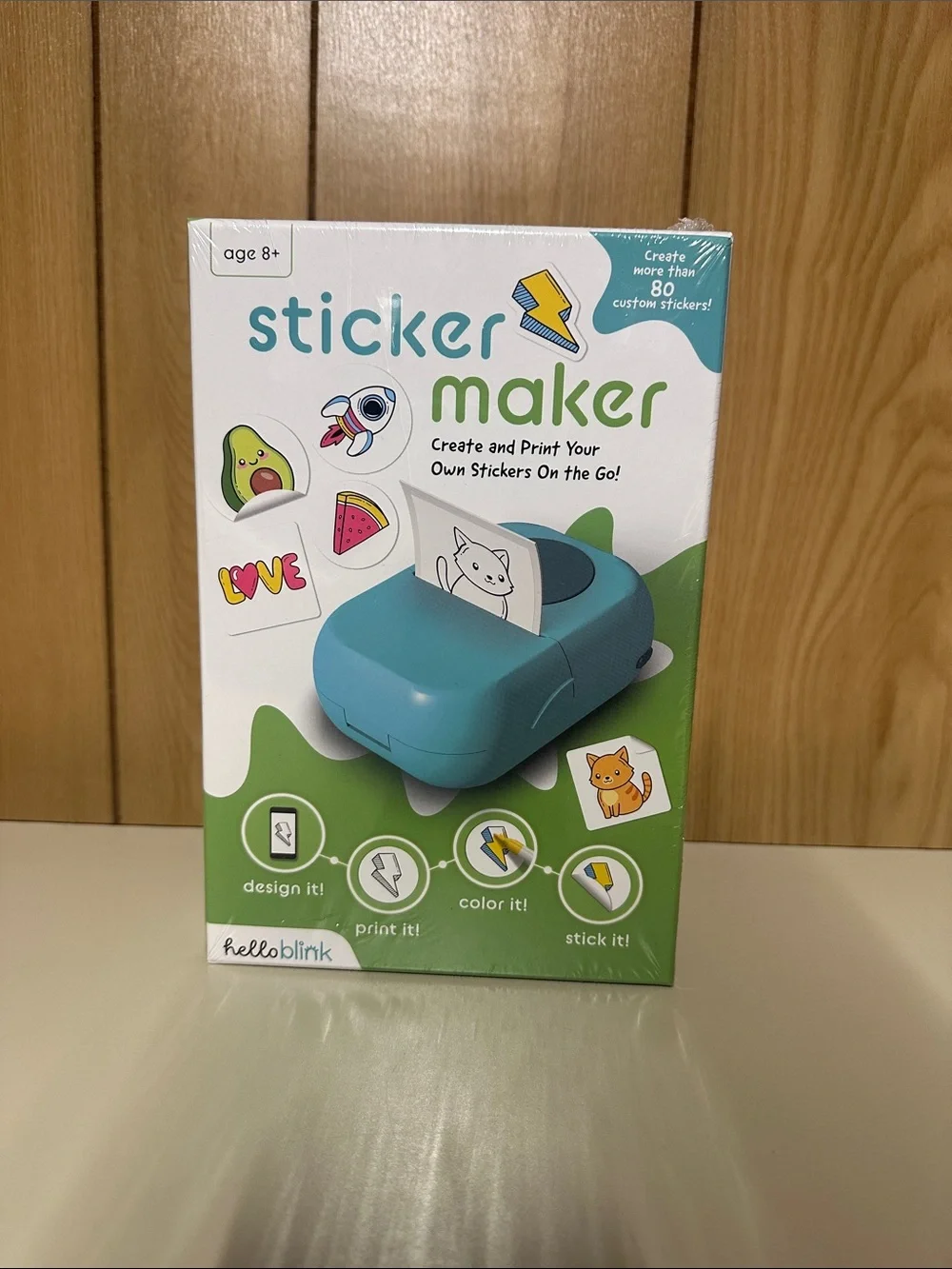 Sticker Maker Kids Sticker Printer - Teal